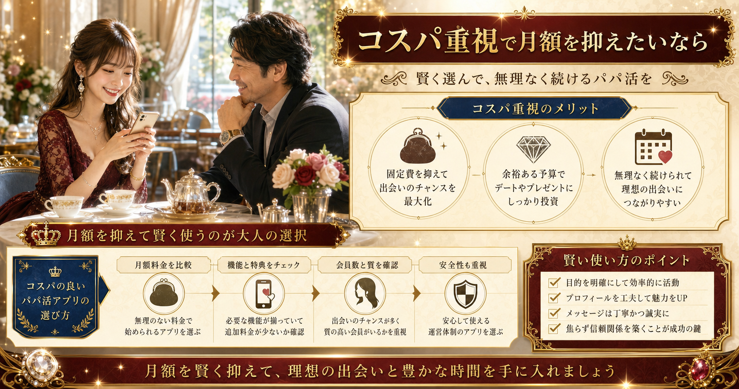 コスパ重視で月額を抑えたいなら